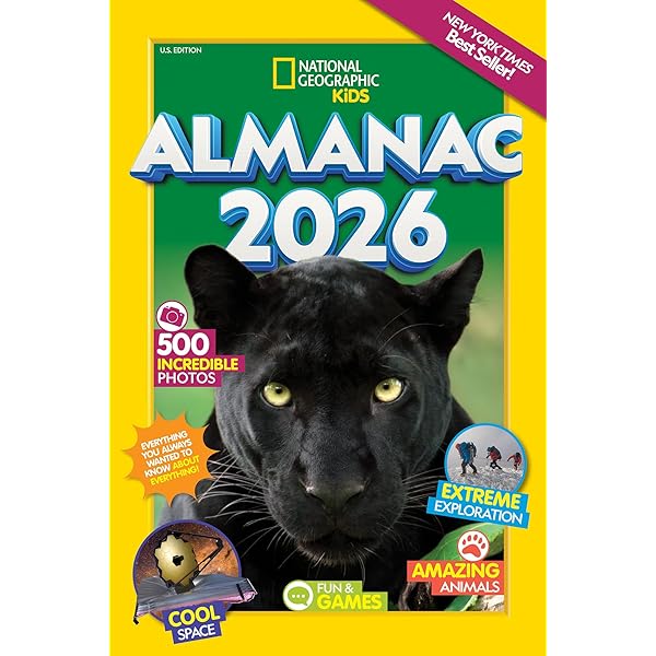 National Geographic Kids Almanac 2025 (NGK Almanac): Kids
